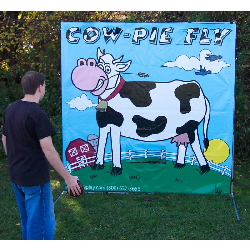 Cow-Pie Fly Frame Game