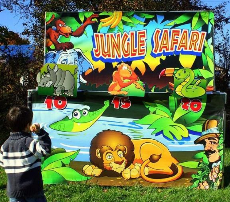 Jungle Safari Frame Game