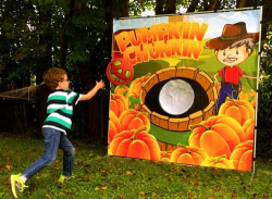 Pumpkin Chunkin Frame Game