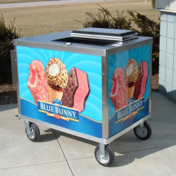 Portable Freezer Cart