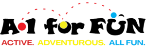 Logo, reading, "A-1 for Fun. Active. Adventurous. All Fun."